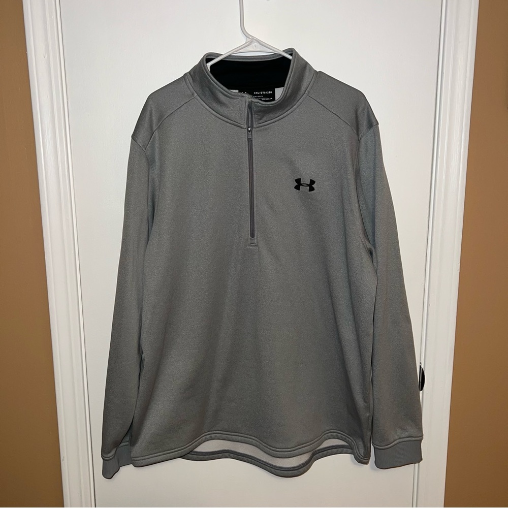 Under Armour | Fleece Lined Grey Quarterzip